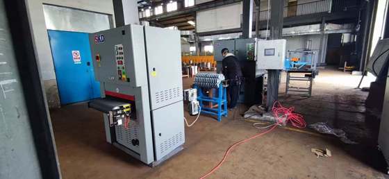 PLC Control System Wide Belt Metal Sander for Heavy-Duty Sanding in Machinery Repair Shops